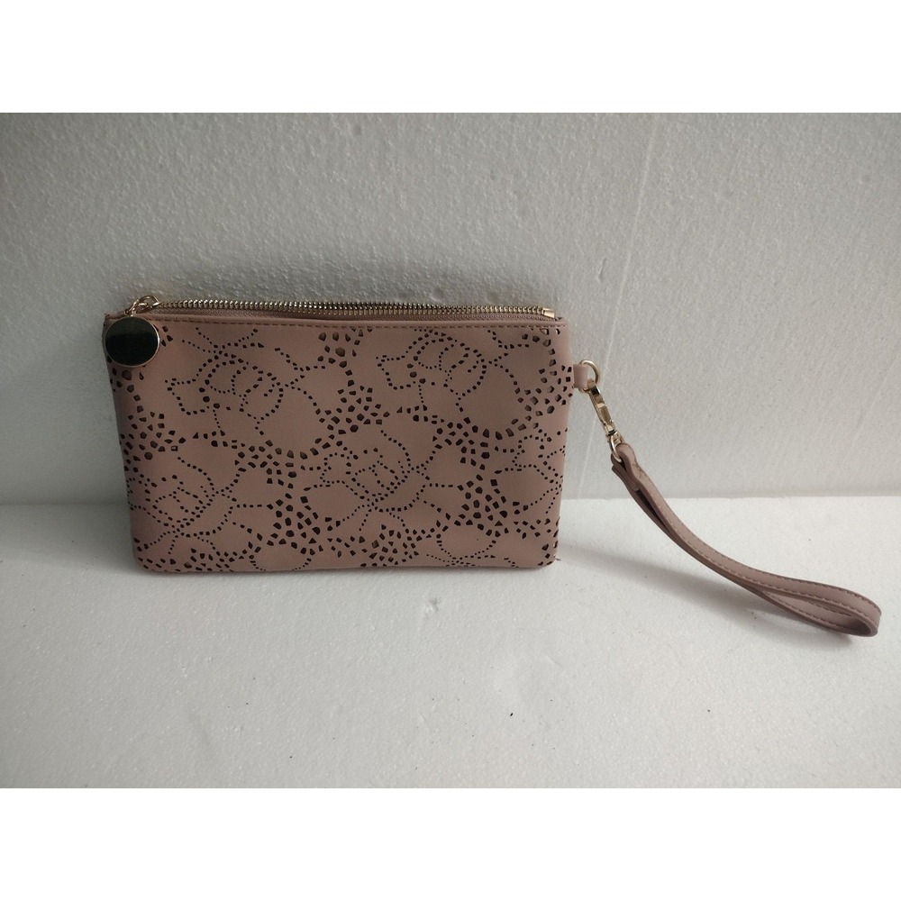 Urban Expressions Tote Bag Womens Top Zip Purse Interior Zip Pocket Leather Trim